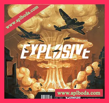 [Trap陷阱鼓组素材FL工程模板]Blazerfxme Music Explosive Drum Kit [WAV, MiDi]（32Mb）