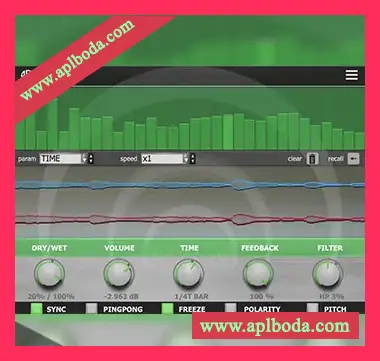 [数字延迟步进音序器插件]Audio Blast Blast Delay 3 v1.3.0 [WiN, MacOSX]（59Mb）