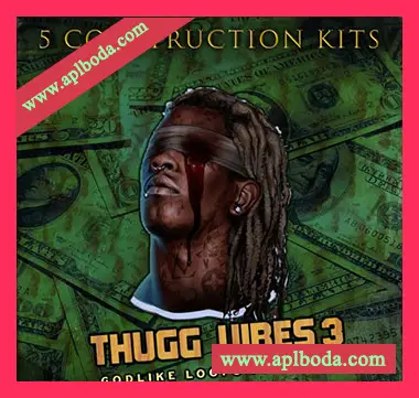 [Trap陷阱素材]Godlike Loops Thugg Vibes Volume 3 [WAV, MiDi]（550Mb）