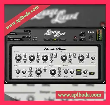 [AAS电钢插件]Applied Acoustics Systems Lounge Lizard EP-4 v4.4.4 [WiN, MacOSX]（91Mb）