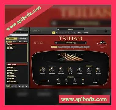 Spectrasonics Trilian v1.6.6d [WiN]（158Mb）
