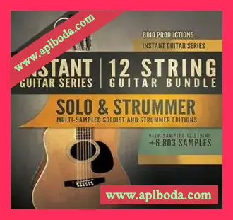 [12弦吉他音源]8Dio Instant Guitar Series 12String Guitar KONTAKT（4.08Gb）