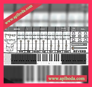 [嘻哈鼓组采样Decent预置]Decent Samples Paper Drums by Dylan Kidd (Decent Sampler)（195Mb）