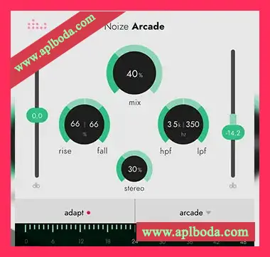 [自适应噪声发生器效果器]Denise Audio Noize Retro v2.0.0 [WiN, MacOSX]（8Mb）