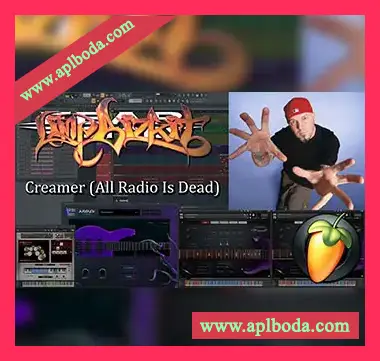 [FL工程模板摇滚金属]RE Music Limp Bizkit Creamer (Radio Is Dead) FLP MIDI Files + HQ WAV（64Mb）