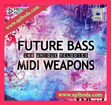 [奇幻贝斯MiDi素材]Resonance Sound Future Bass Midi Weapons Volume 3（7Mb）