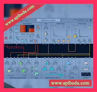 [半模块化合成器]Madrona Labs Aalto v1.9.4  v1.9.5 [WiN, MacOSX]（19Mb）