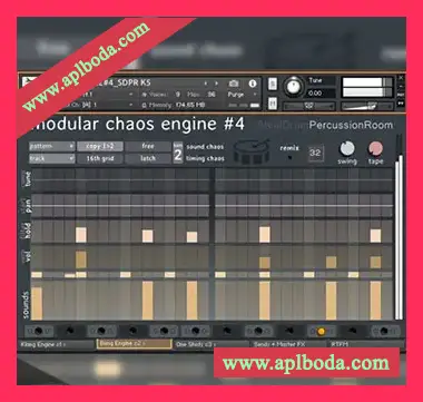 sound DUST Steel Drum Percussion Room Modular Chaos Engine #4 [KONTAKT]