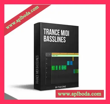[迷幻舞曲MiDi BASS素材FL工程模板]TH3 ONE Trance MIDI Basslines（60Mb）