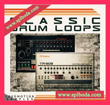 [Techno-Deep-Tech-House采样]Loko Motion Records Classic Drum Loops [WAV]（185Mb）
