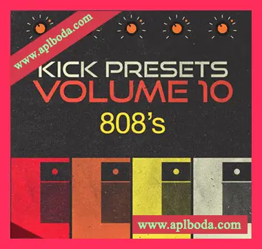 [KICK2预置嘻哈陷阱底鼓808]Sonic Academy KICK 2 Presets Vol.10 808s（20Mb）