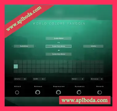 [世界色彩扬琴乐器音源]Evolution Series World Colors Yangqin [KONTAKT]（1.34Gb）