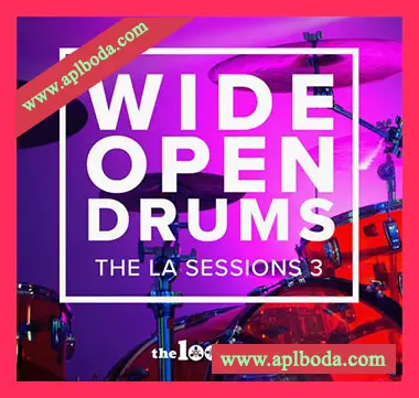 [Breaks鼓组采样]The Loop Loft Wide Open Drums Lit Up [WAV]（60Mb）