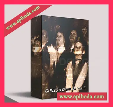 [嘻哈陷阱鼓组采样FL工程FL预置]Gunso Drum Kit Vol.3（137Mb）