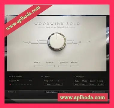 [交响管弦要素木管独奏音源]Native Instruments Symphony Essentials Woodwind Solo v1.3.0 [KONTAKT]（1.6Gb）