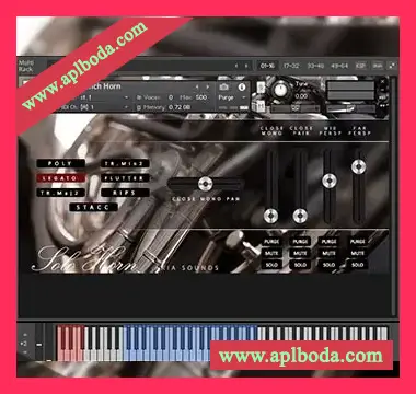 [圆号法国号独奏音源]Aria Sounds LSB Solo French Horn [KONTAKT]（2.61Gb）