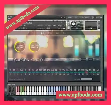 [极光合唱团音源]Aria Sounds Aurora Choir [KONTAKT]（6.22Gb）