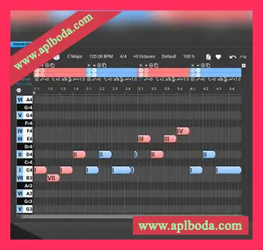 [旋律动机生成编辑器工具]Music Developments Melodya v1.5.6 v1.5.5 [WiN, MacOSX]（35Mb）