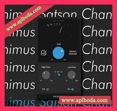 [计量饱和度立体声处理工具]Sonimus Satson Channel v1.3 [WiN]（2Mb）