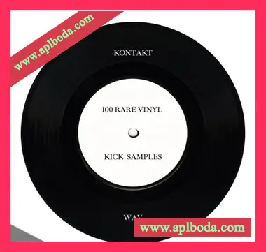 [黑胶唱片底鼓采样音源]PastToFutureReverbs 100 Rare Vinyl Kick Samples [KONTAKT]（40Mb）