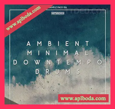 [简约氛围慢摇节奏鼓组采样]Katunchik Sounds Ambient Minimal Downtempo Drums [WAV]（92Mb）
