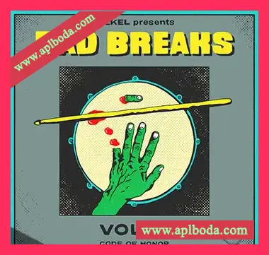 [Breaks鼓组采样]Bizkel Bad Breaks Vol.2 [WAV]（37Mb）