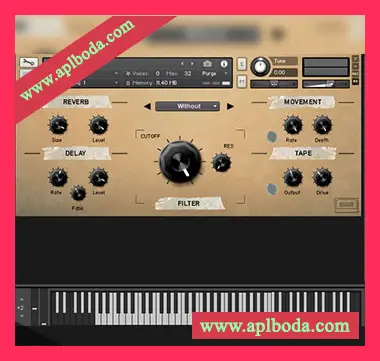 [旋律键盘音色音源]Lamprey Found Keys Volume 1 [KONTAKT]（199Mb）