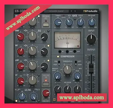 [通道条插件]TBProAudio CS 3301 v1.6.8 [WiN, MacOSX]（16Mb）