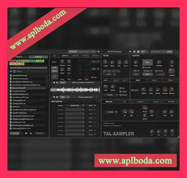 [采样合成器]Togu Audio Line TAL-Sampler v4.7.1 [WiN, MacOSX, LiNUX]（54Mb）