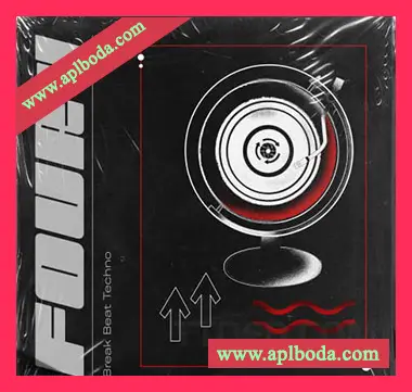 [Breakbeat嘻哈鼓组素材]Four4 Breakbeat Techno Rave [WAV, MiDi]（277Mb）