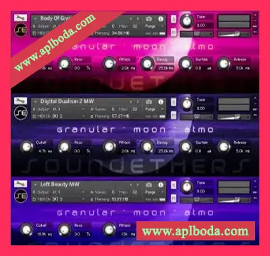 [氛围PAD音源]Soundethers Granular Moon [KONTAKT]（2.41Gb）