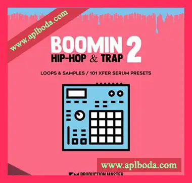 [嘻哈说唱Trap素材+Serum血清预置]Production Master Boomin Hip Hop And Trap 2（283Mb）