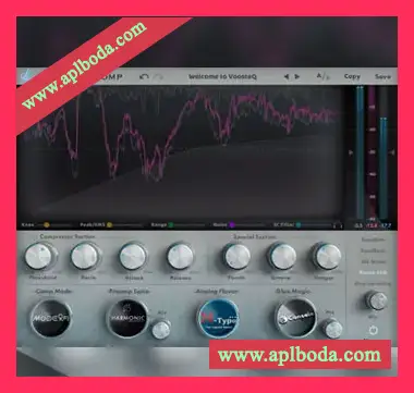 [饱和处理多功能压缩器插件]VoosteQ Material Comp v1.5.0e Patched [WiN, MacOSX]（200Mb）