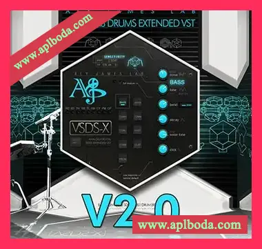 [鼓合成器插件]Aly James Lab VSDS-X v2.0 CE [WiN]（6Mb）