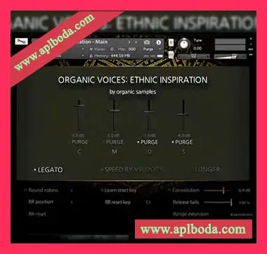 [民族灵感人声音源]Organic Samples Organic Voices Volume 2 Ethnic Inspiration v1.1 [KONTAKT]（4.07Gb）