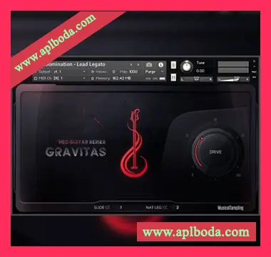 [现代化指弹电贝斯音源]Musical Sampling Gravitas Bass [KONTAKT]（1.59Gb）