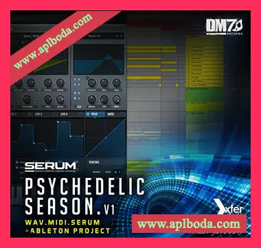 [迷幻恍惚舞曲素材]Dm7 Records Serum Psychedelic Season Vol.1 [多格式]（24Mb）