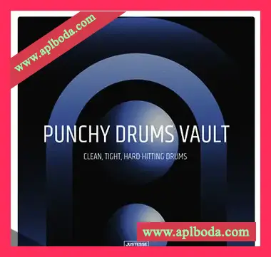 [流行浩室合成波鼓组采样]JUSTESSE Punchy Drums Vault [WAV]（48Mb）
