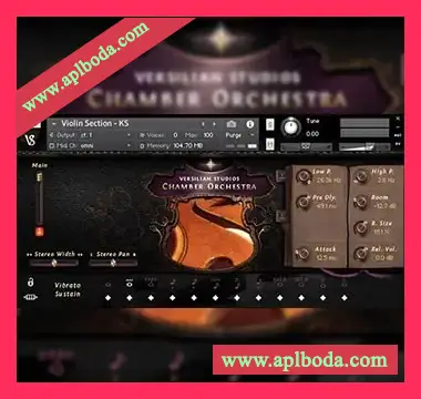 [室内管弦乐队音源标准版]Versilian Studios Chamber Orchestra 2 Standard Edition [KONTAKT]（3.28Gb）