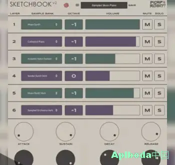 [综合VST乐器插件]Dead Robot Sketchbook v2 [WiN, MacOSX]（6.2Gb）