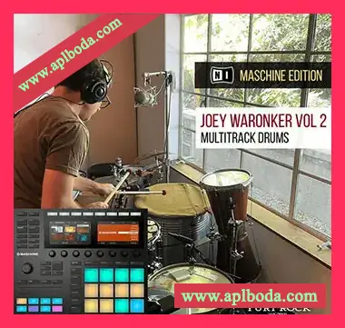 [Maschine扩展嘻哈]Yurt Rock MASCHINE Kits Joey Waronker Vol.2（57Mb）
