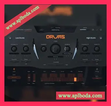 [影视鼓交响系打击乐音源插件]uJAM Symphonic Elements DRUMS v1.2.0 U2B [MacOSX]（1.7Gb）