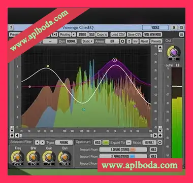 [模拟均衡器插件]Voxengo GlissEQ v3.18 [WiN]（7Mb）