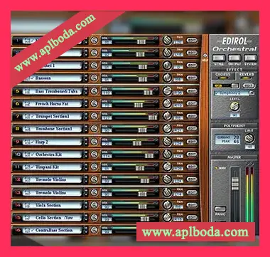 [管弦乐合成器插件]EDIROL Orchestral v1.0.3 INTERNAL [WiN]（90Mb）
