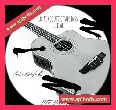 [原声磁带低音吉他音源]PastToFutureReverbs Lo-Fi Acoustic Tape Bass Guitar For Kontakt! [KONTAKT]（23Mb）