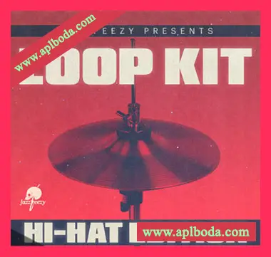 [嘻哈RnB踩镲采样]Jazzfeezy Loop Kit Hi-Hat Edition [WAV]（58Mb）