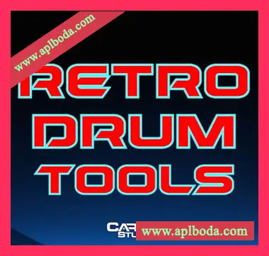[Retro怀旧鼓组采样]Carma Studio Retro Drum Tools [WAV]（183Mb）