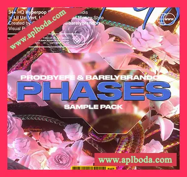 [嘻哈陷阱素材]barelybrandon Phases Sample Pack [WAV, MiDi]（769Mb）