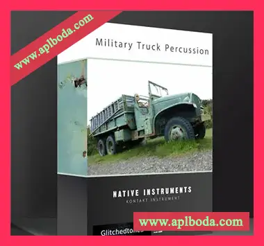 [军用卡车打击乐音源]Glitchedtones x Hidden Sounds Military Truck Percussion [KONTAKT]（41Mb）