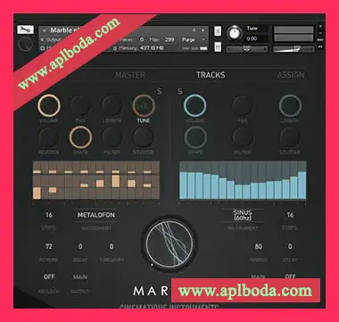 [影视铺底综合打击合成音源]Cinematique Marble [KONTAKT]（424Mb）